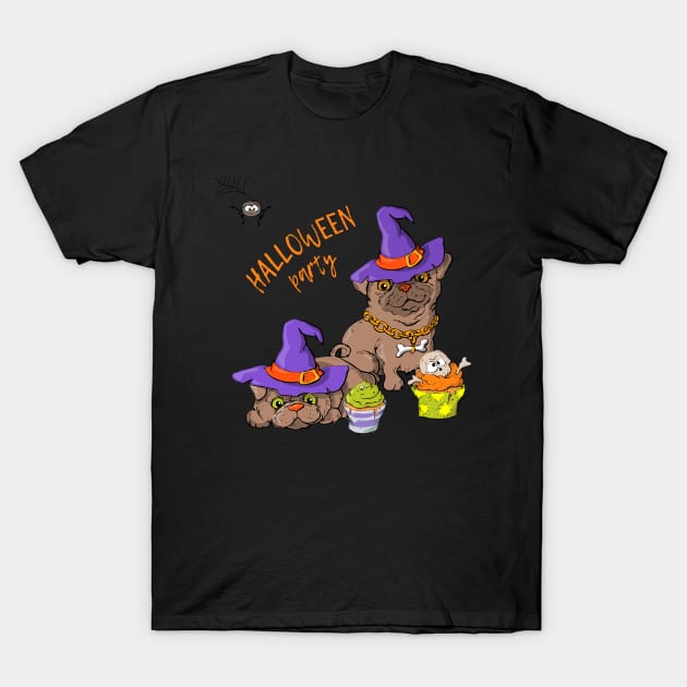 Halloween party T-Shirt by Rosomyat